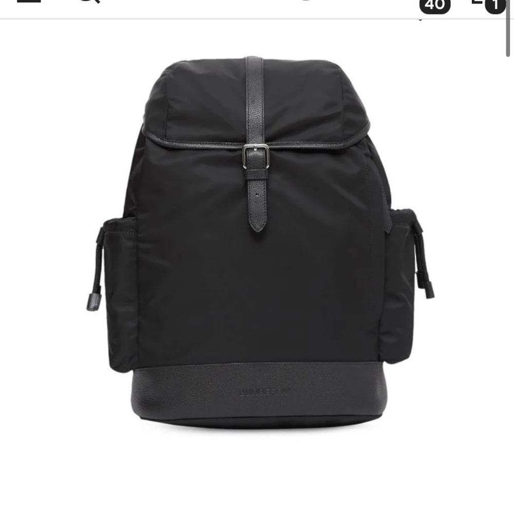 Burberry diaper backpack